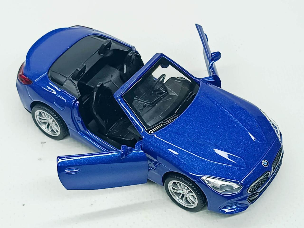 Машинка Автопром «BMW Z4 M40i» синя (11 см) 4354-1