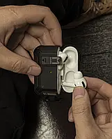 Протиударний чохол Aulumu A19 Lock для Apple AirPods Pro 2 (2023/2022/2019) у чорному кольорі, фото 10