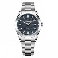 Механічний з автопідзаводом водонепроникний (5ATM) годинник Benyar BY-5208 Black