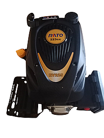 Двигун бензиновий RATO RV225 (вал під шпонку, діаметр 25 мм, ручний запуск)