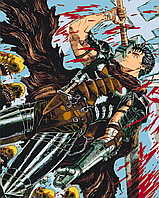Картина за номерами Берсерк Гатс Berserk Guts 40х50 см PN B G