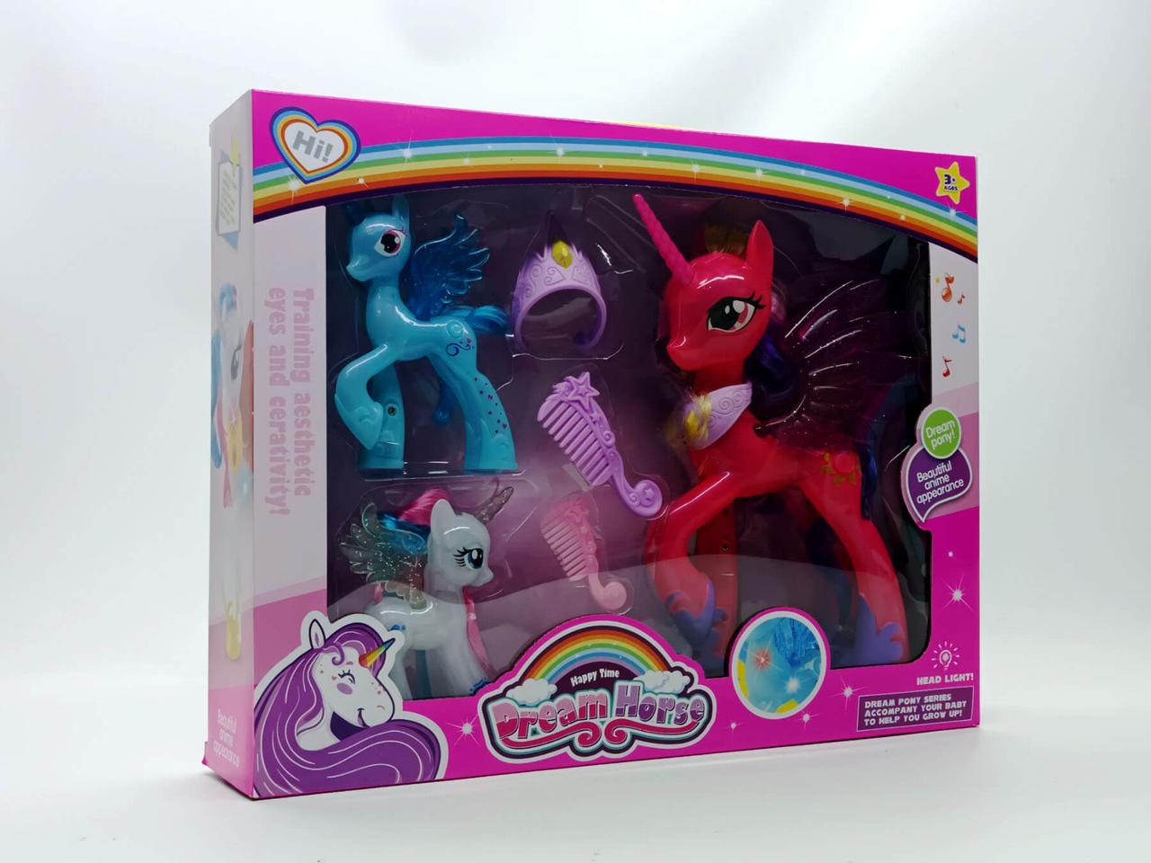Ігровий набір Star toys Єдинороги «Dream horse» рожевий 3081-1