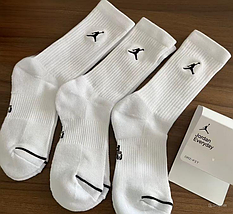 Набір високі чоловічі шкарпетки Jordan Everyday Dri-Fit (3 пари), фото 3