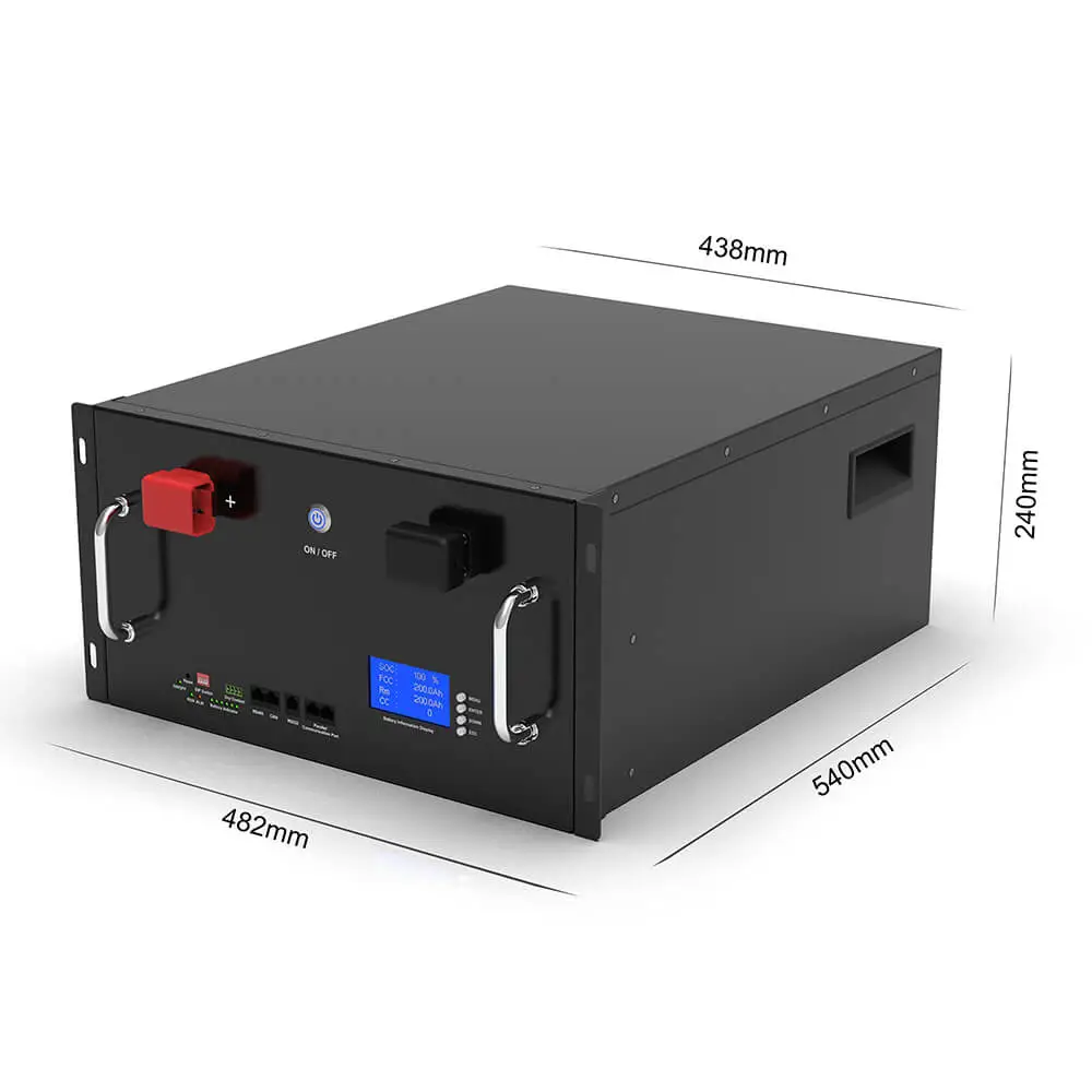 Акумуляторний блок Delong LiFePO4 51.2В 200Aг 10240Втч (LFP-BE51200L)