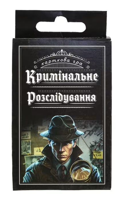 Карткова гра розважальна Кримінальне розслідування 30418 (Strateg)