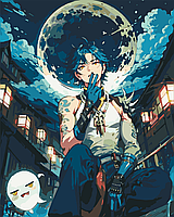 Картина за номерами Геншин Сяо Genshin Impact Xiao 40х50 см PN G X