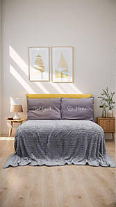 Плед теплий Євро 040/1дг різні кольори.