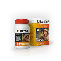 Вітаміни для собак Лапусик Біотиннорм таблетки, 50 таблеток