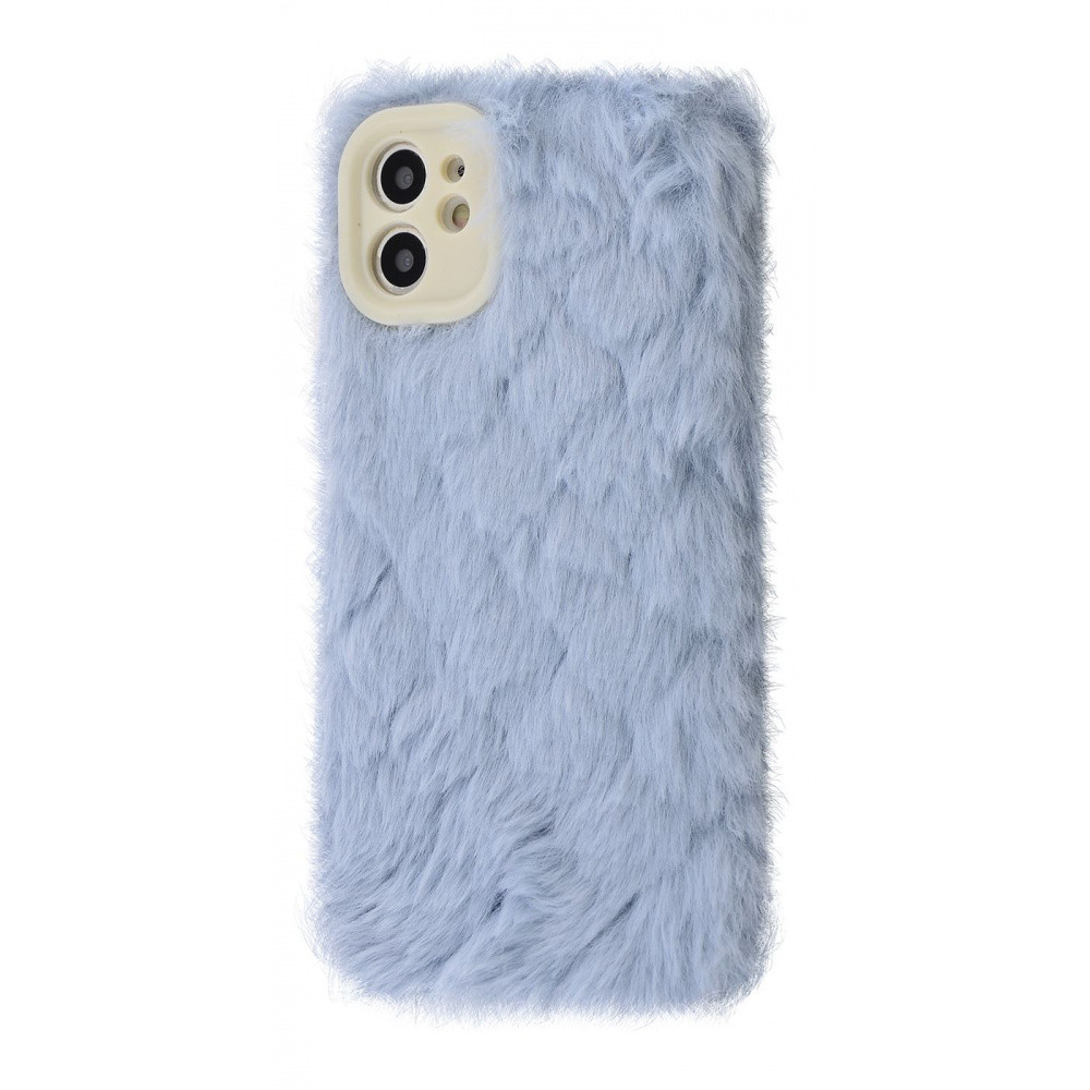 Чохол Fluffy Love Case для iPhone 11 Blue