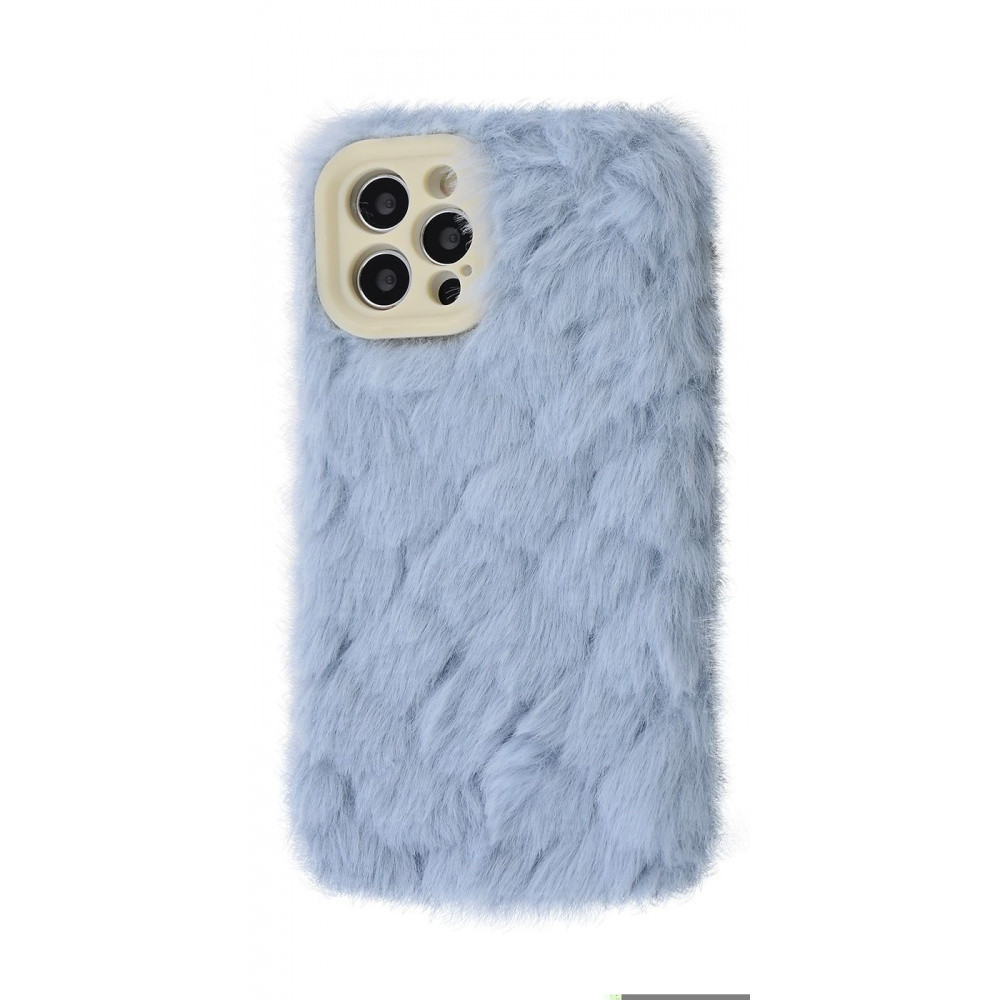Чохол Fluffy Love Case для iPhone 12 Pro Blue