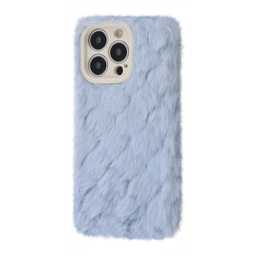 Чохол Fluffy Love Case для iPhone 14 Pro Blue