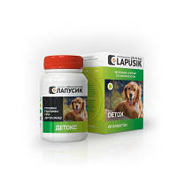 Вітаміни для собак Лапусик Детокс таблетки, 50 штук