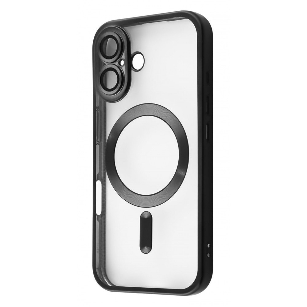 Чохол Metal Matte Case з Magsafe для iPhone 16 Black