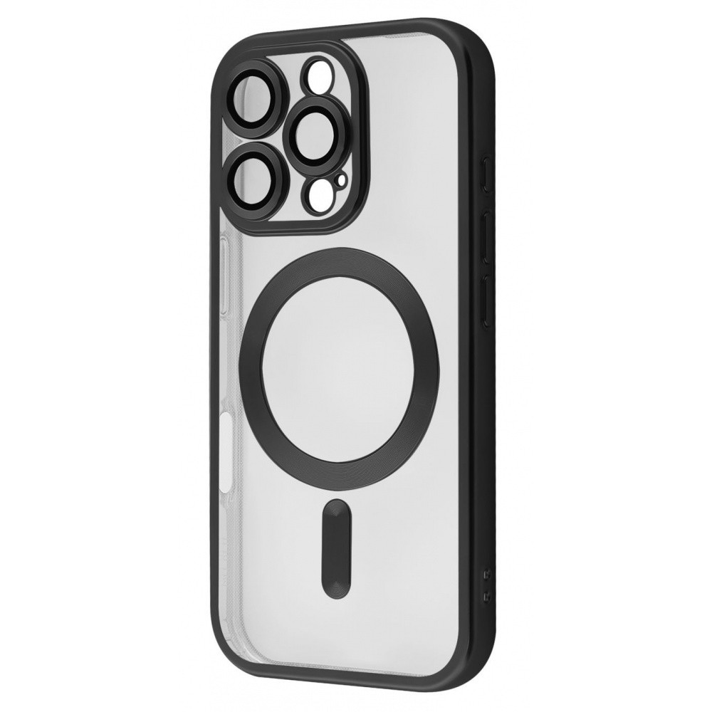 Чохол Metal Matte Case з Magsafe для iPhone 16 Pro Max Black Titanium