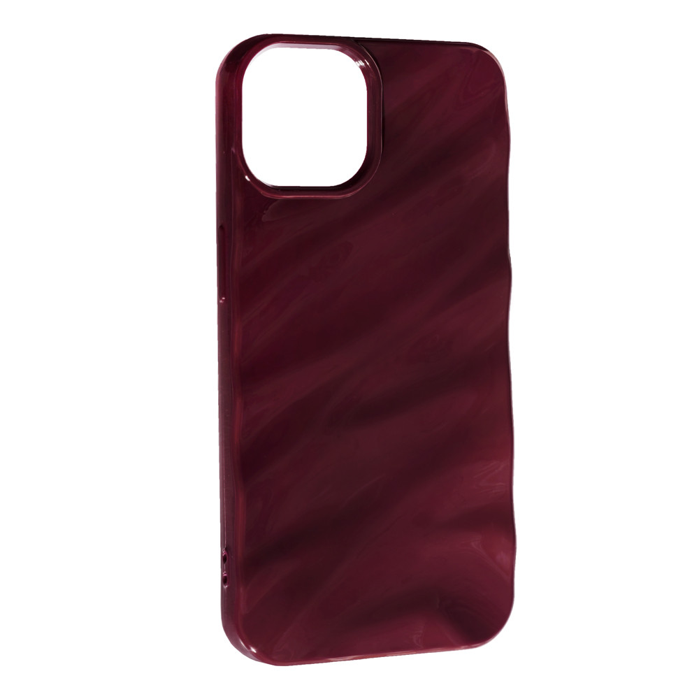 Силіконовий чохол Накладка Wave 2024 для Apple iPhone 13 Pro Max Bordo