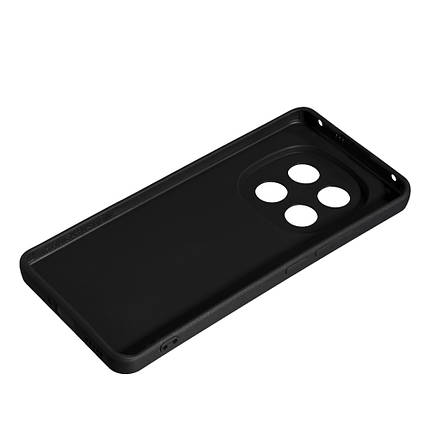 Силіконовий чохол SMTT для Xiaomi Redmi Note 14 Pro (5G)/Poco X7 Black, фото 2