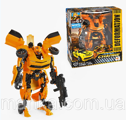 Робот-трансформер Бамблби Трансформер Трансформер 611-26 в коробці, фото 1