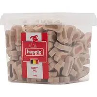 Ласощі для собак Hupple Softy XXL Мікс м'ясних та рибних ласощів 700 г