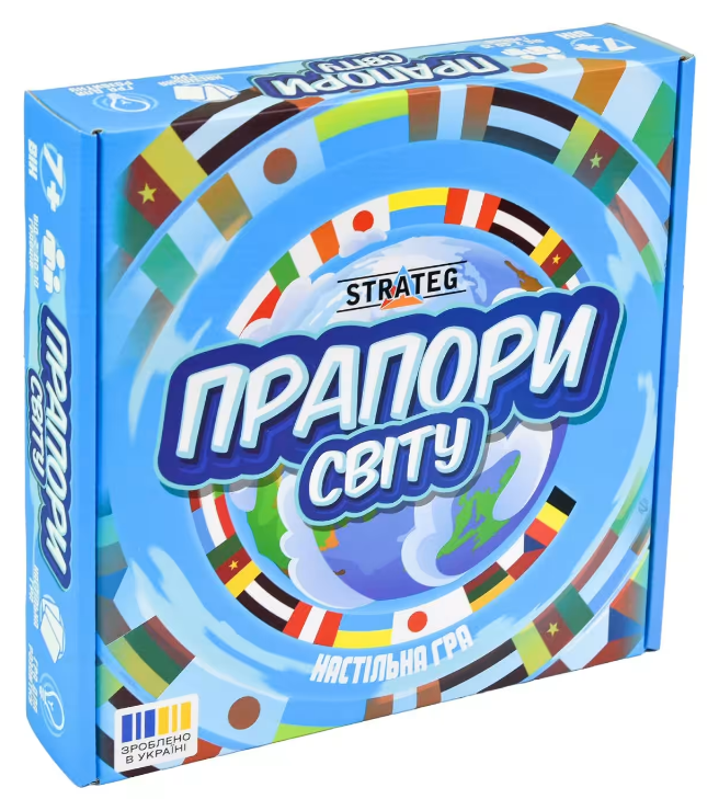 Настільна гра Прапори світу (Strateg) 30445