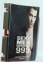 Пробнік чоловічого парфума 999 SEXY MEN 10 мл