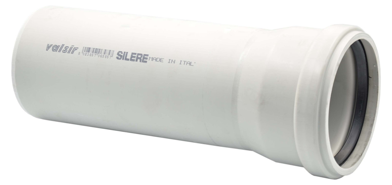 Труба для каналізації безшумна VALSIR SILERE D 110x5.4 L=250 мм (6 dB(A)) (Італія) 220053
