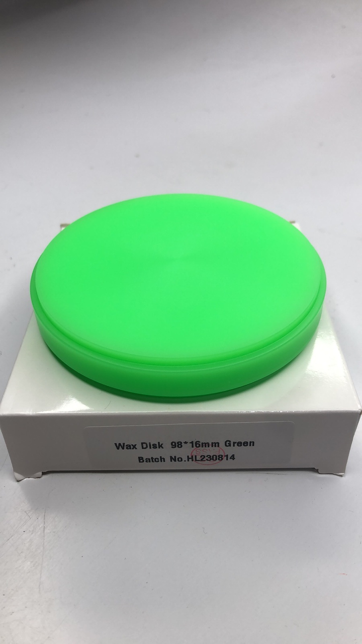 CAD/CAM Віск, воскова заготівля 98 mm*16 mm