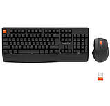 Набір 2 в 1 бездротова клавіатура та мишка Combo MeeTion MT-C4130, чорний, фото 5