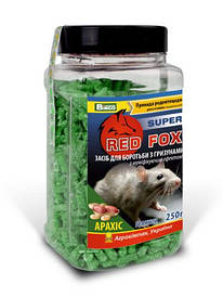 Гранула проти гризунів Red Fox арахіс 250г