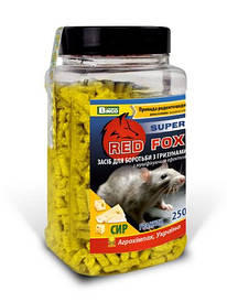 Гранула проти гризунів Red Fox сир 250г