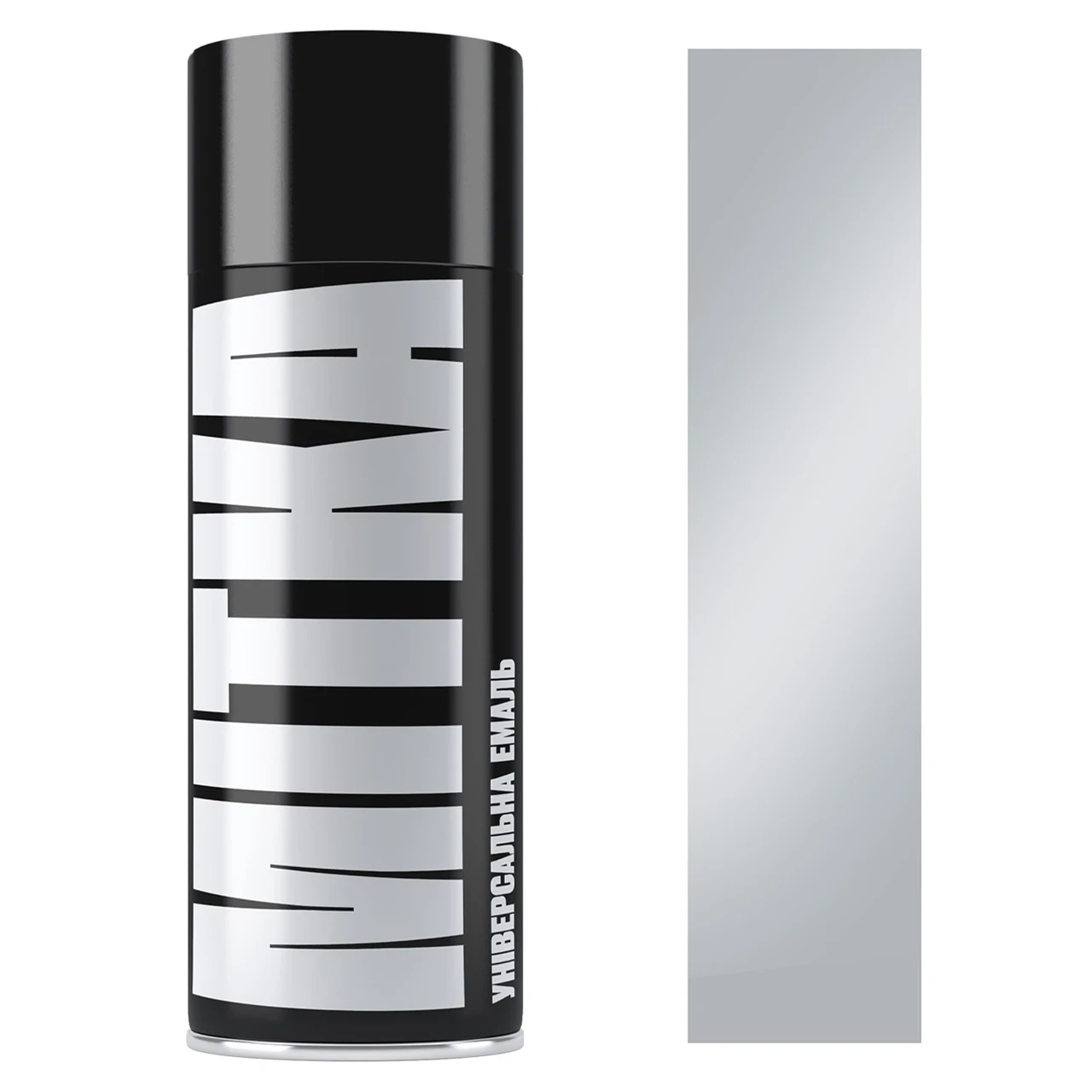 Емаль Супер Хром Срібло аерозоль 400 мл (MII032) Mitka