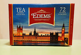 Чай Edems Gold Collection 72 пакети асорті