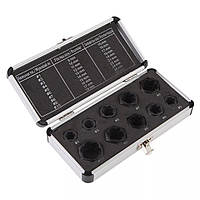 Набір екстракторів для видалення пошкоджених болтів, гайок, гвинтів 10 шт.