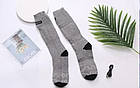 Шкарпетки з підігрівом ZBHSWZ01 без блоку живлення 38-44р. (Сірі), фото 3