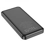 Повербанк Hoco J102 Cool figure PD20W+QC3.0 10.000mAh Black, фото 4