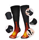 Шкарпетки з підігрівом ZBHSWZ01 без блоку живлення 38-44р. (Чорні), фото 5