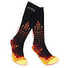 Шкарпетки з підігрівом ZBHSWZ01 без блоку живлення 38-44р. (Чорні), фото 6