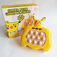 Портативна гра Quick Push Pop IT Поп іт антистрес Пікачу