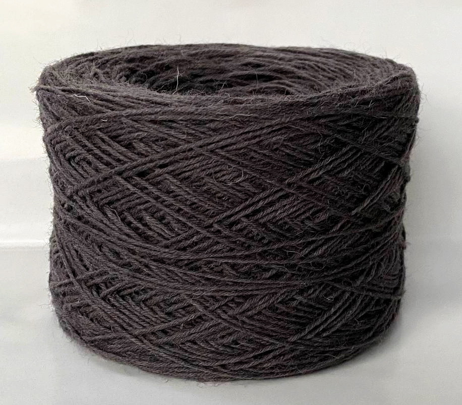 Нитки пряжа для в'язання чиста овеча вовна (Молдова) - АСФАЛЬТ (мотки) - 168 грам