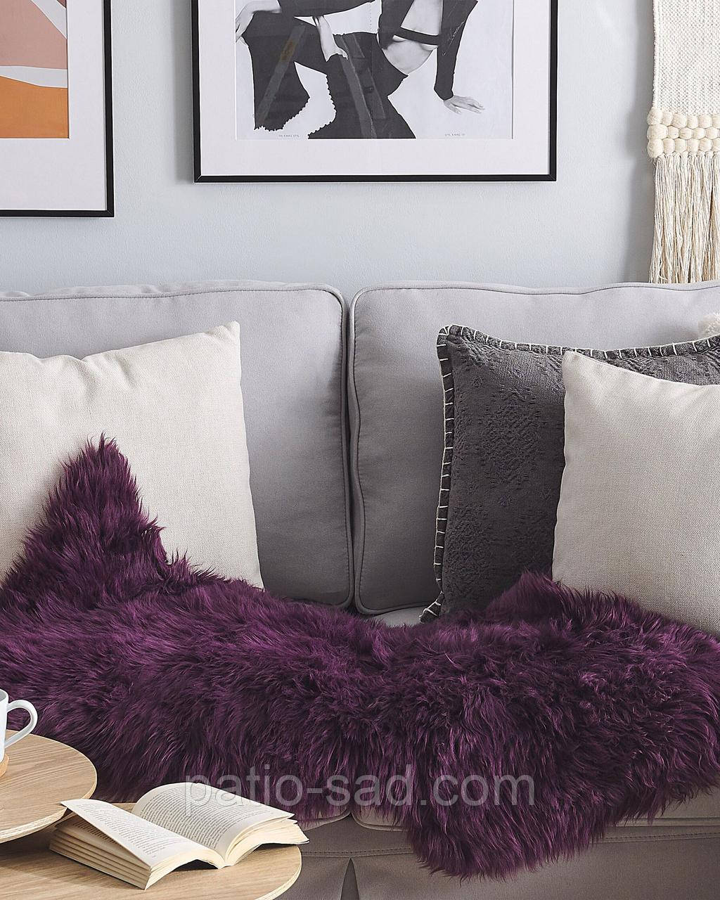 Натуральна овеча накидка килимок ULURU 65 x 110 cm, фото 1