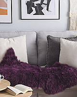 Натуральна овеча накидка килимок ULURU 65 x 110 cm