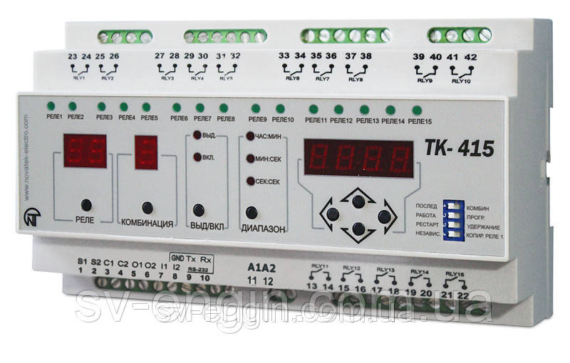 ТК-415 - таймер многоканальный последовательно-комбинационный - фото 1 - id-p23059895