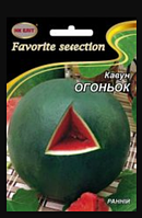 Насіння Кавун ранньостиглий сорт Вогник 10 г НК Еліт