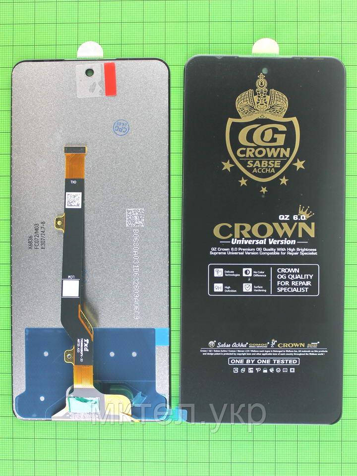 Дисплей Infinix Hot 40 X6836 з сенсором, чорний Original PRC