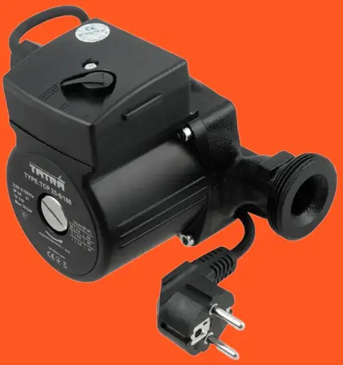 Циркуляційний насос для опалення TATRA-Line TCP (Польща) 25-40-180 + кабель з виделкою, фото 1