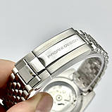 Pagani Design PD-1661 Jubilee Silver-Black Годинник чоловічий механічний з автопідзаводом водонепроникний з датою, фото 4