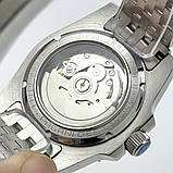 Pagani Design PD-1661 Jubilee Silver-Black Годинник чоловічий механічний з автопідзаводом водонепроникний з датою, фото 3