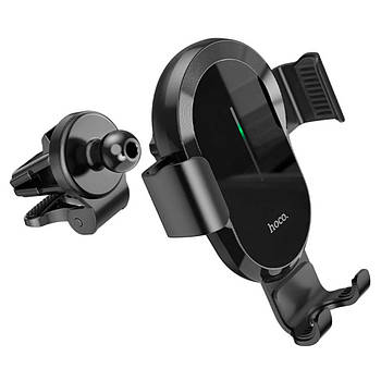 Автотримач з безпровідною зарядкою (ширина 62-88мм), CA105 / Тримач для телефона / Тримач в авто