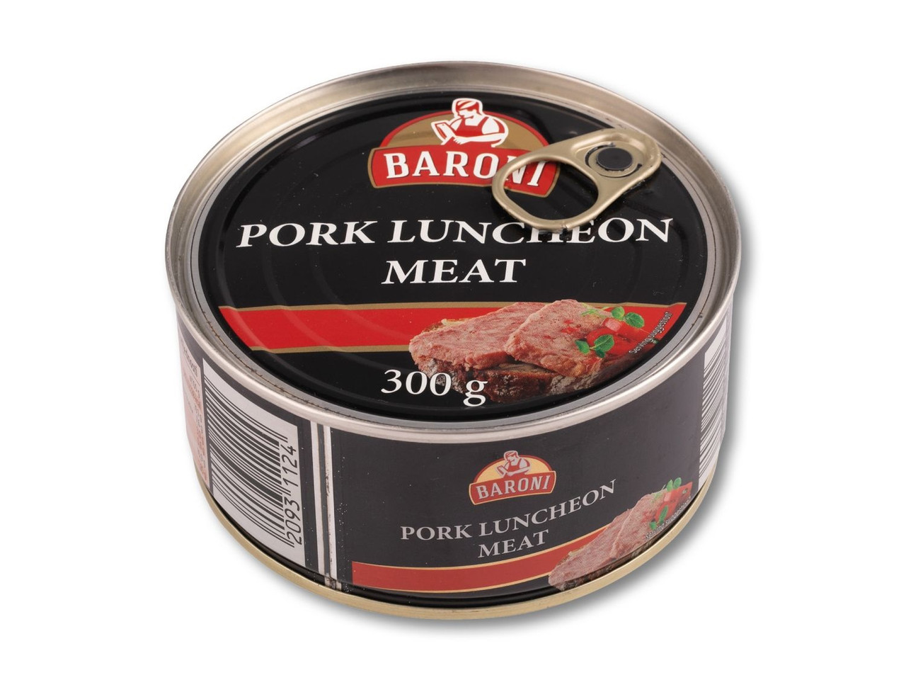 Консерви М'ясні Сніданок зі Свинини Pork Luncheon Meat Baroni 300 г Румунія