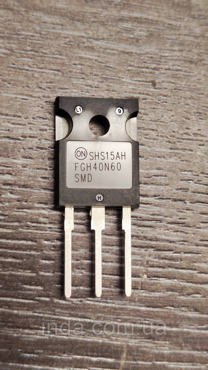 Транзистор FGH40N60SMD Оригінльний!!! 80A/40A, 600V, IGBT (заміна для FGH40N60SF, FGH40N60, 40N60 TO-247)