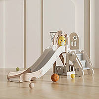 Ігровий комплекс 3в1 Terrio “Ducky” Сіро-бежевий